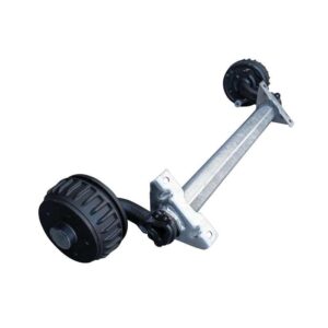 Essieu freiné AL-KO COMPACT pour remorque / dépanneuse 750kg 700mm 1100mm 5x112