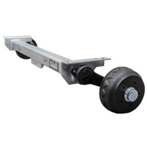 Essieu freiné KNOTT VGB13 pour remorque / dépanneuse 1350kg 1200mm 1570mm 5x112