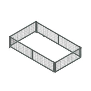 Rehausse grillagée +62cm pour SARIS HDS 360X176