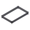 Rehausses de ridelles pleines en alu pour SARIS 406X204