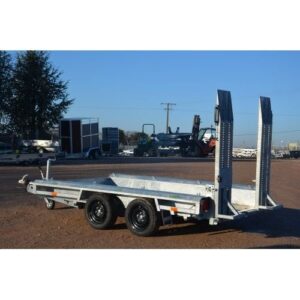 Vlemmix Remorque porte-engin 300x150 cm PTAC 2700 kg avec 2 rampes