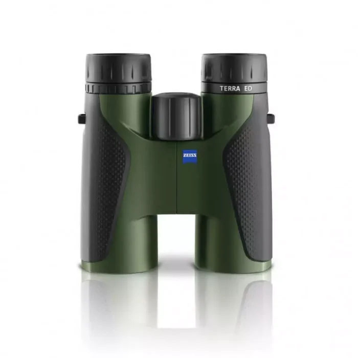 Jumelle Zeiss terra ED 10X42 T noires/vertes