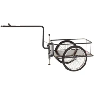 Remorque Der Roland 90L sur tige de selle avec béquille