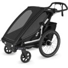 Thule Remorque Vélo pour 1 Enfants - Chariot Sport 2 Single - noir