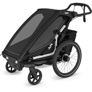 Thule Remorque Vélo pour 1 Enfants - Chariot Sport 2 Single - noir